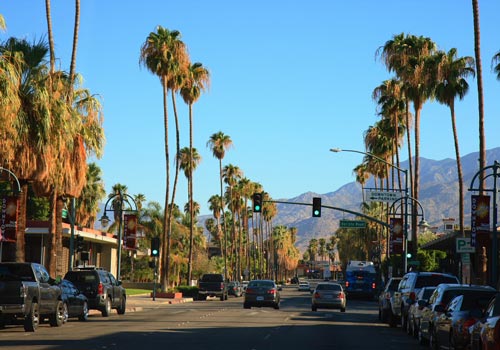 Palm Springs downtown