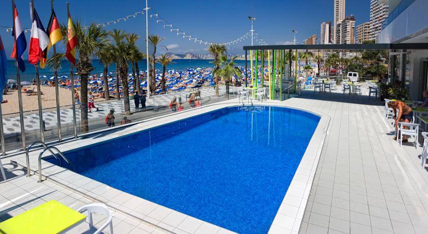 Hotel frente al mar en Benidorm