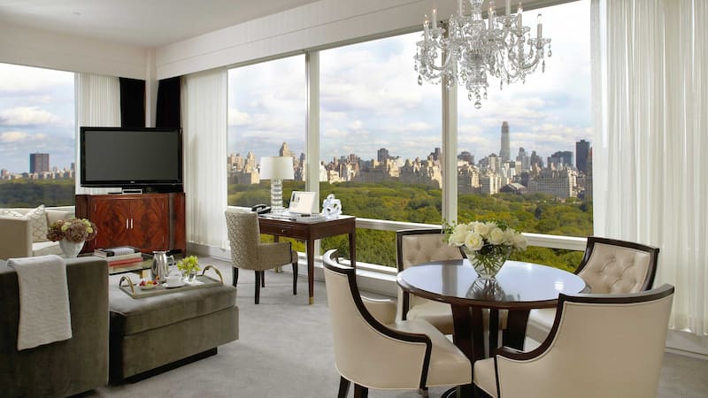 Vistas a Central park desde el hotel Hotel Trump International New York