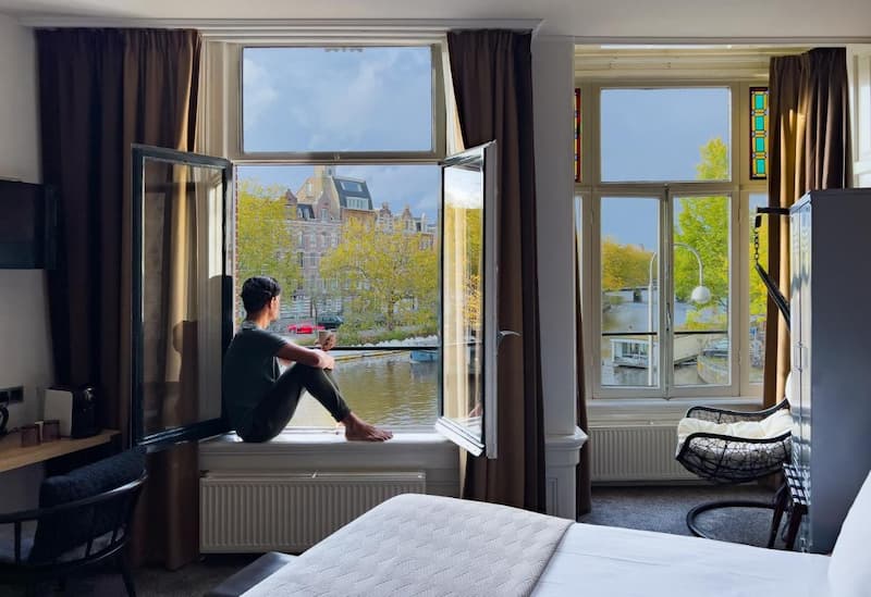 Vista a los canales desde el Boutique Hotel View