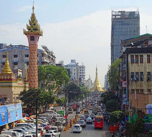 Centro de Yangon