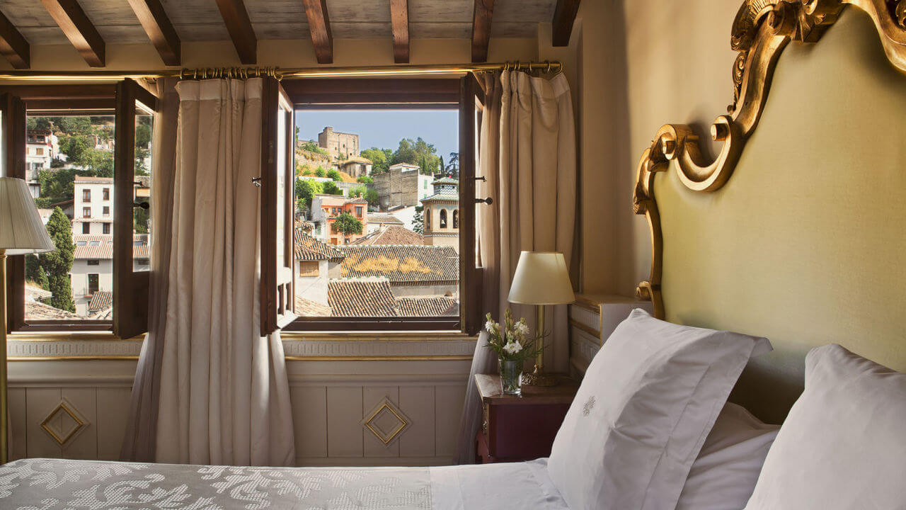 Habitación con vistas a la Alhambra