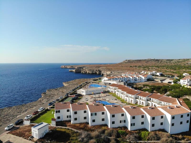 Hotel e estrellas con vistas al mar en Menorca