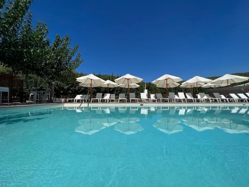 Vistas a la montaña desde el Hotel Rosaleda del Mijares