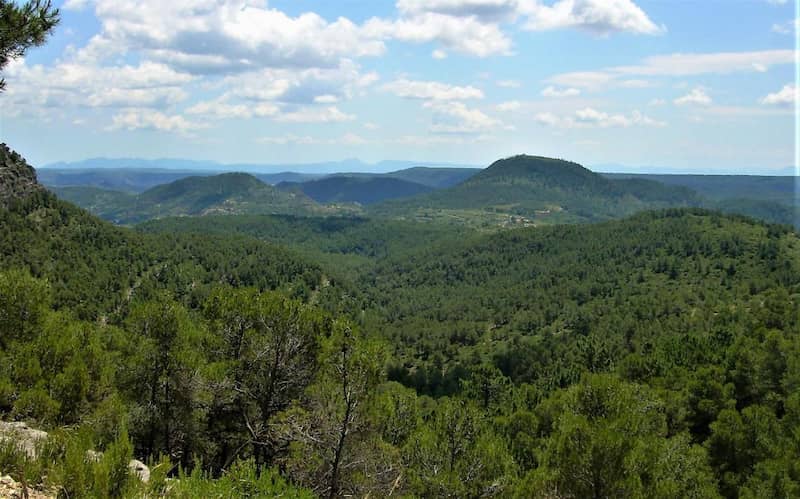 Vistas desde el Hotel de Montaña La Rocha