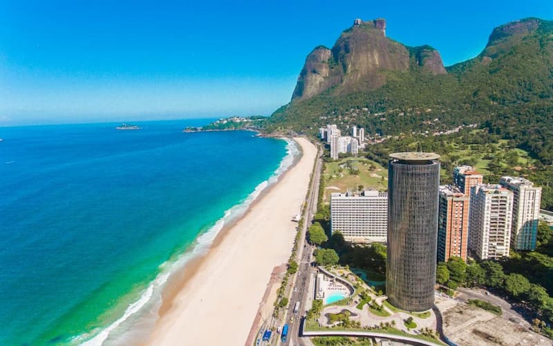 Hotel Nacional Rio de Janeiro situado frente a la playa de Sao Conrado