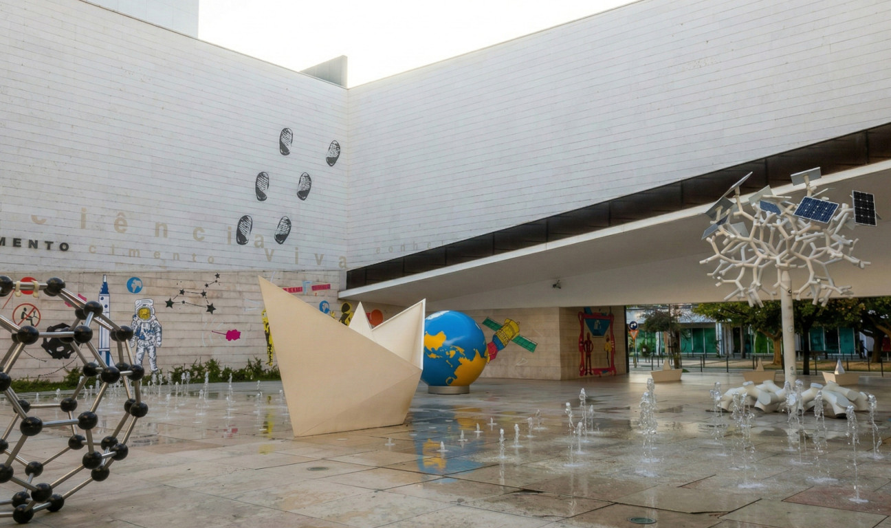 Pavilhão do conhecimento entrance