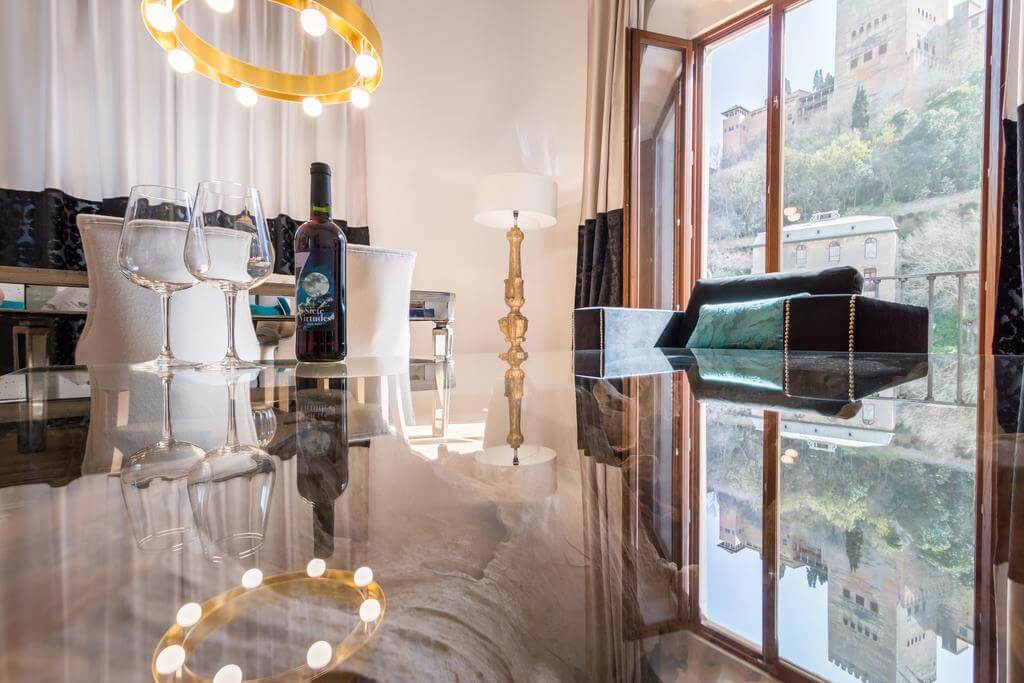 Habitación con vistas a la Alhambra