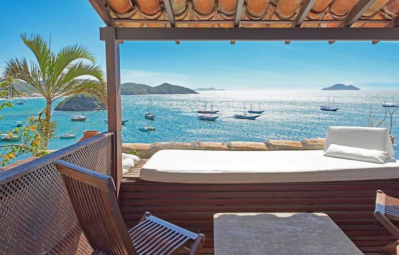 Vistas al mar desde el Casas Brancas Boutique Hotel & Spa