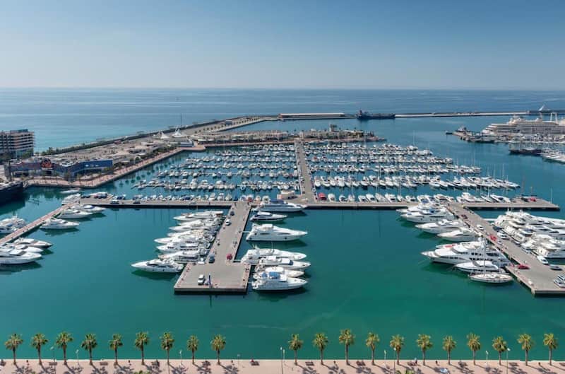 Vistas al mar desde el Hotel Alicante Gran Sol