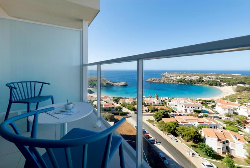 Vistas al mar desde el Palladium Hotel Menorca