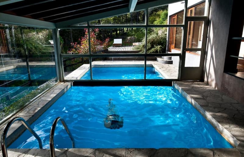 Pileta climatizada del Aldebaran Hotel & Spa 