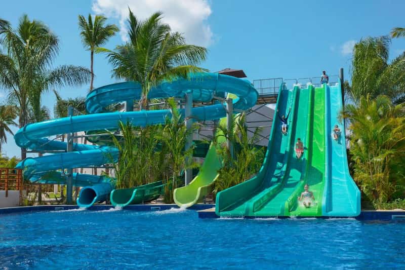 Toboganes del hotel Dreams Flora Resort & Spa