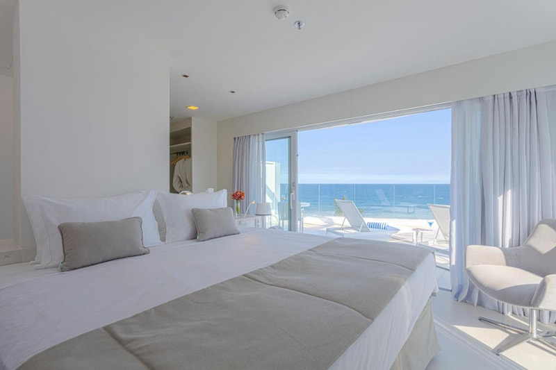 Vistas al mar desde la habitación del CDesign Hotel
